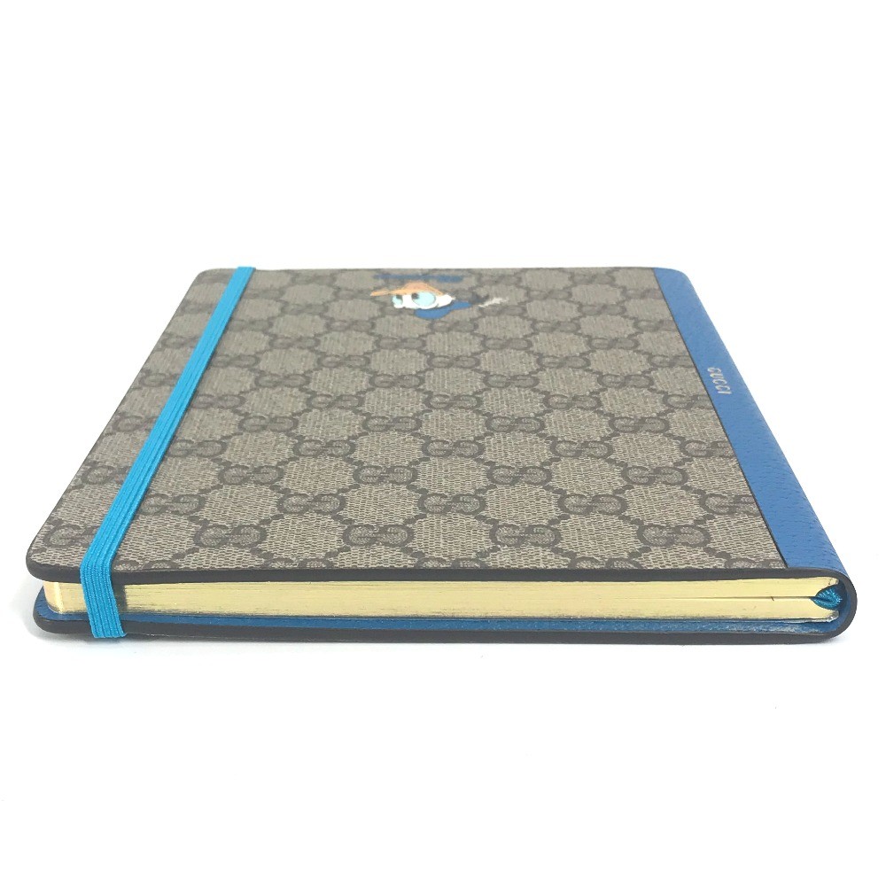 GUCCI DISNEY Donald Duck GG Supreme Note Notepad Stationery notebook Unused