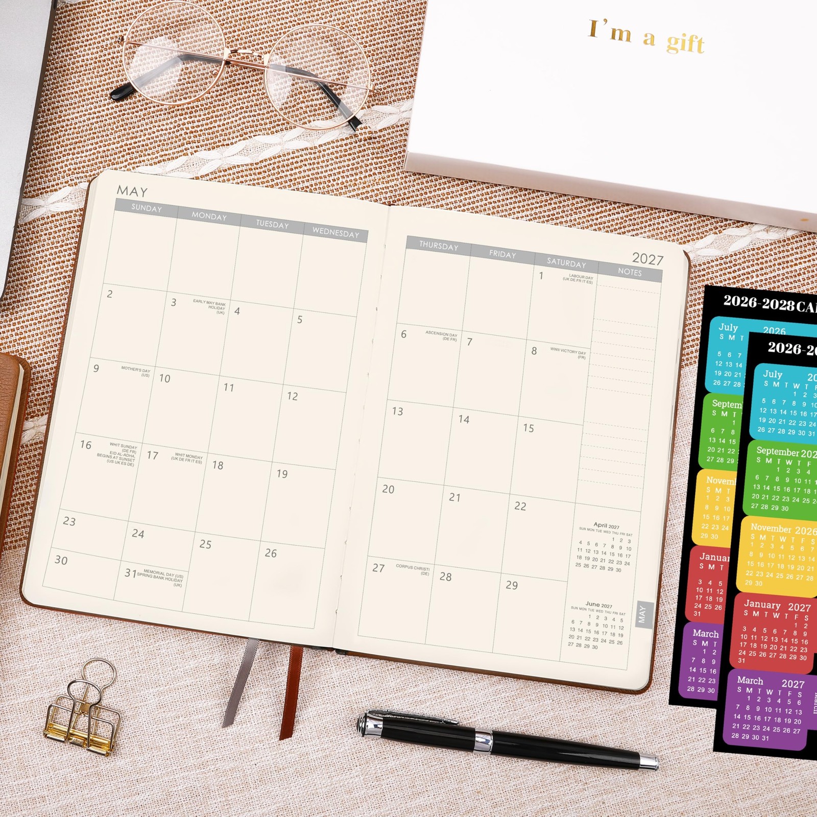 2026-2027 Planner – 2026-2027 Weekly Monthly Planner, July 2026 – June 2027, …