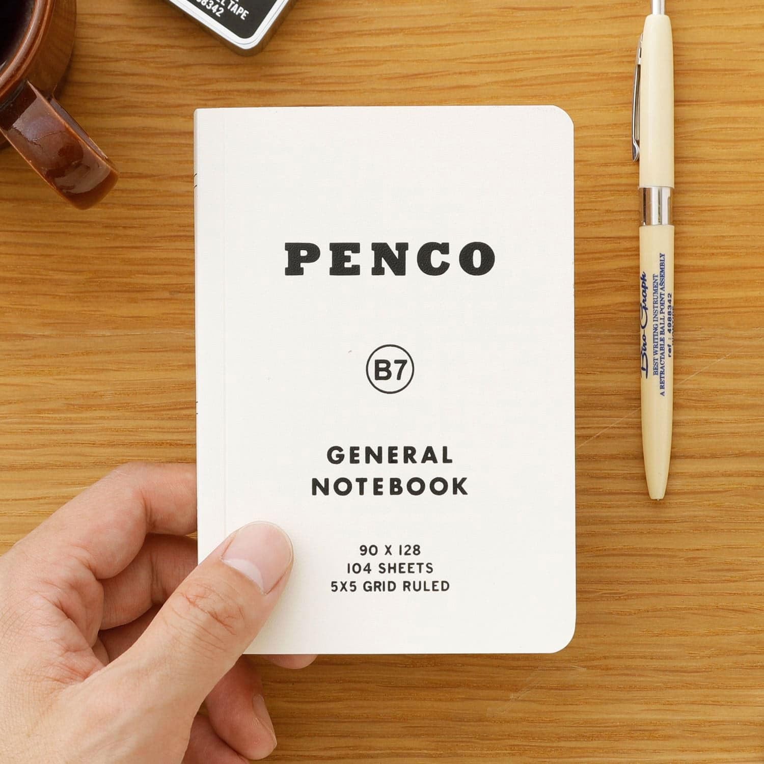 HIGHTIDE PENCO Soft PP Notebook B7 Yellow