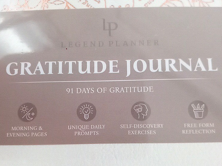 New Sealed Legend Planner Gratitude Journal 91 Days Vegan Leather Cover