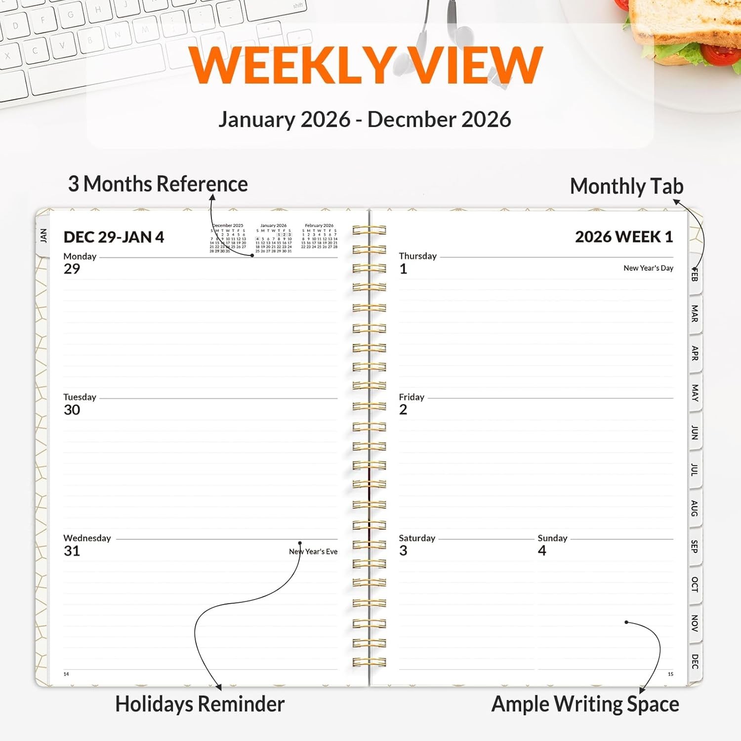 2026 Monthly Planner – 2026 Planner/calendar, Jan 2026 – Unknown_binding