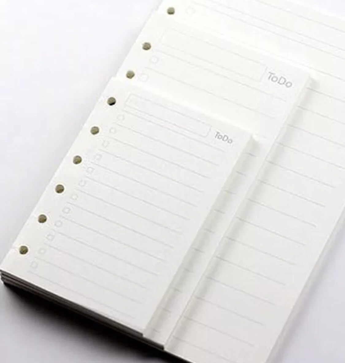 Agenda-PM-Mini-Inserts-JUST-TODO-Refills Fits For PM Size Agenda #007