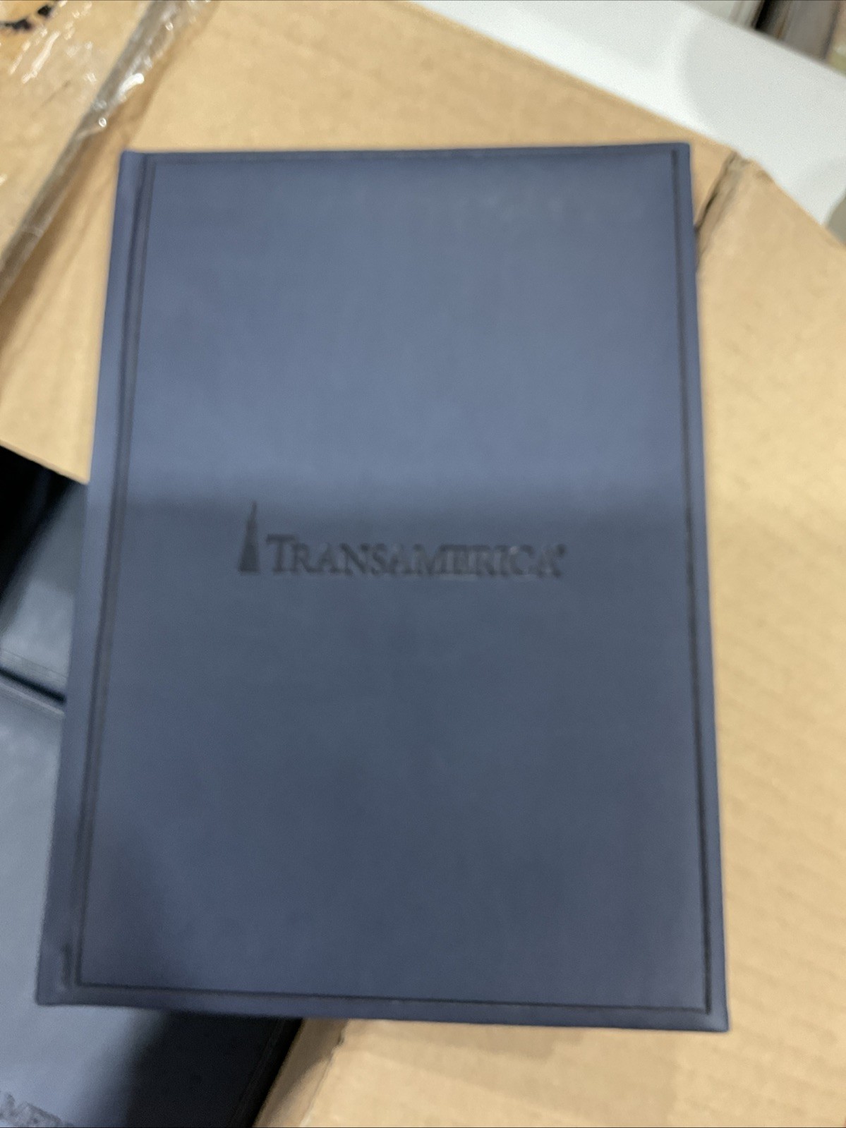 Castelli Italy- Leather Softcover Journal – Transamerica Branded Notebook 6″x8″