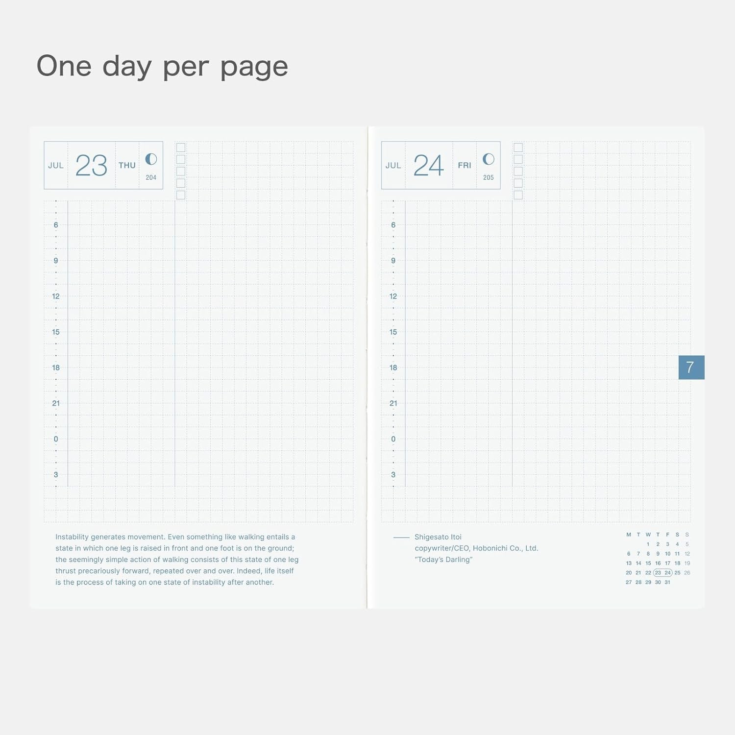 Compact A6 Planner 2026 English Edition
