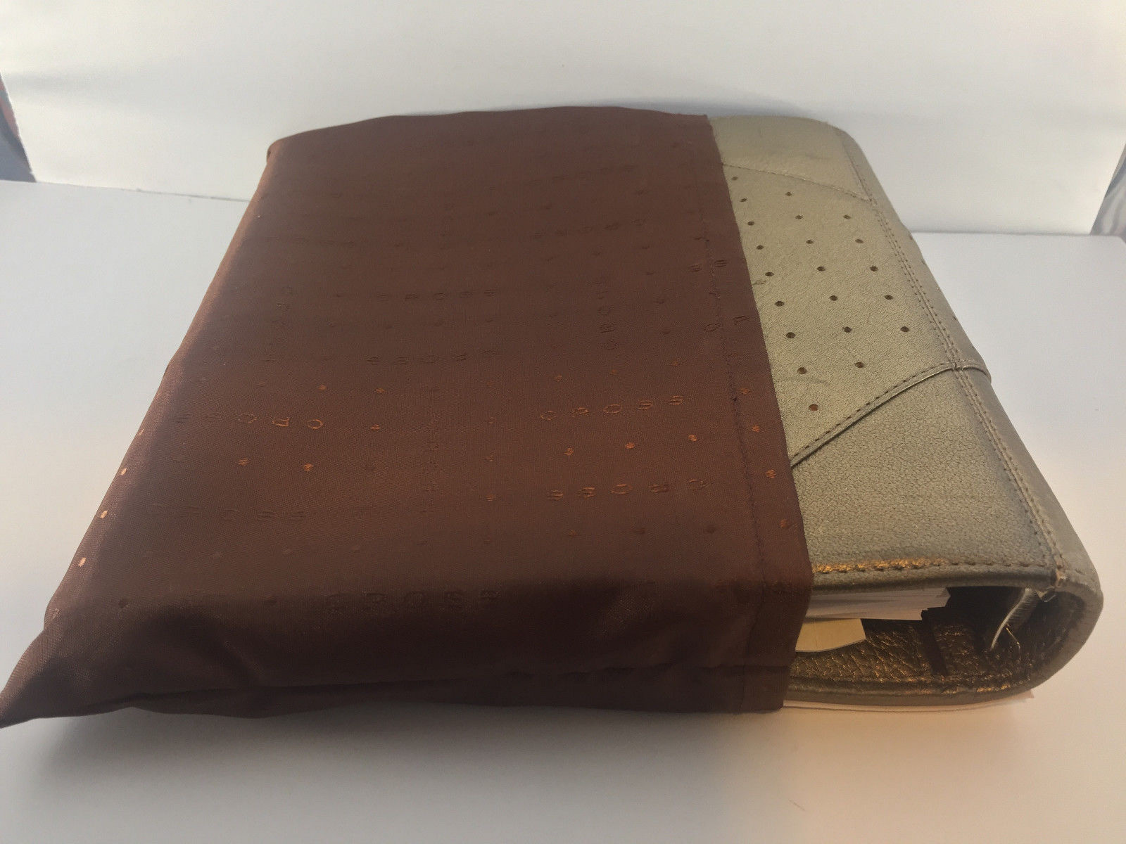 SALE CROSS AUTOCROSS LEATHER POCKET AGENDA CALENDAR (BLUE,TURQ,GOLD) (AC234) $49