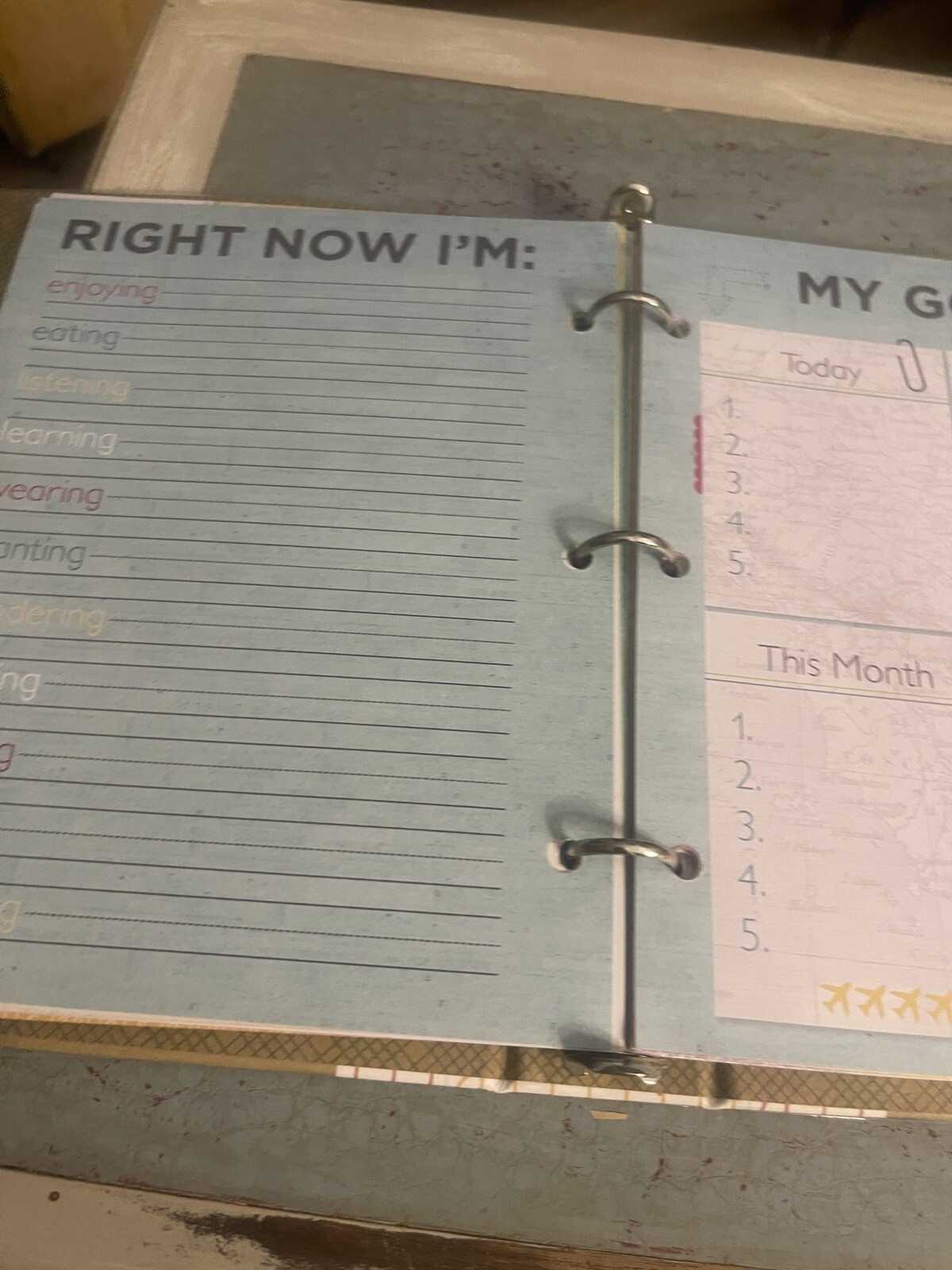 NEW 6.5″ x 8.5″ Budget Planner book 70 Pages NOT DATED 3 Ring