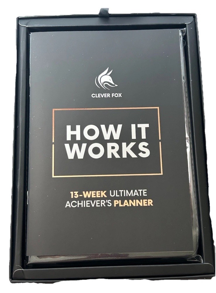 Clever Fox 13-Week Ultimate Achiever’s Goal Planner New