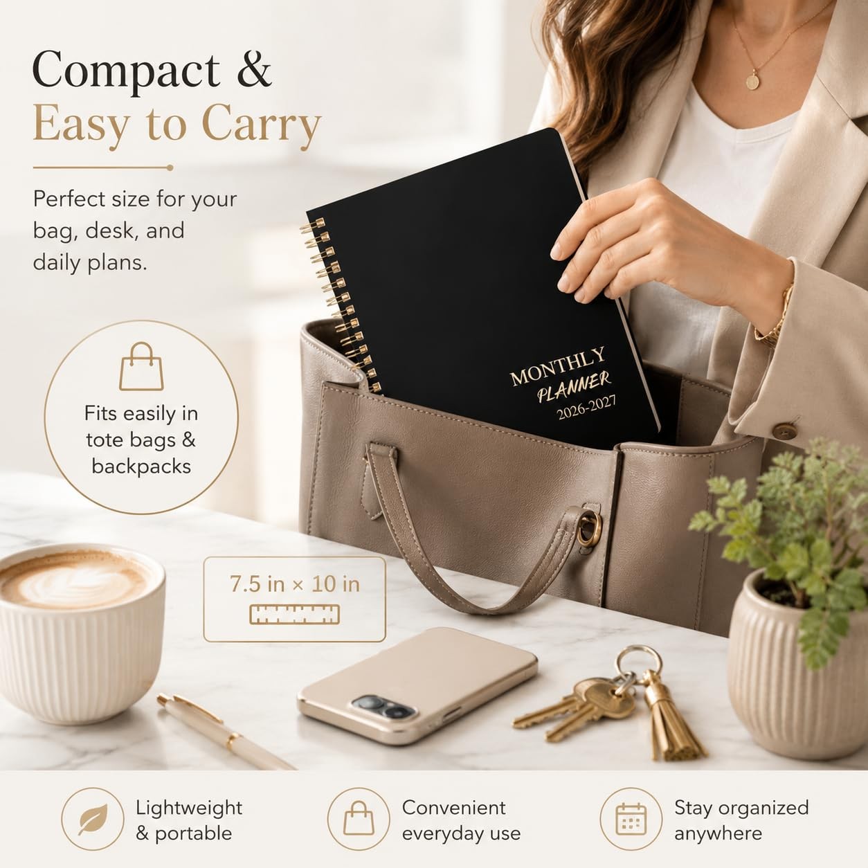 2026-2027 Monthly Planner – Jan.2026 – Dec. 2027, 2 Year Calendar 2026-2027 M…