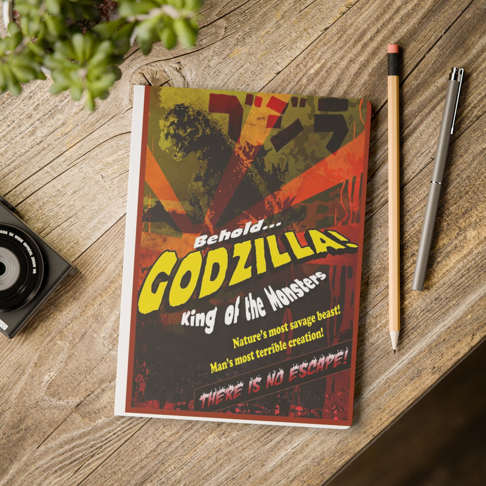 Godzilla King Of the Monsters Notebook Back To School – Perfect Monster Friends