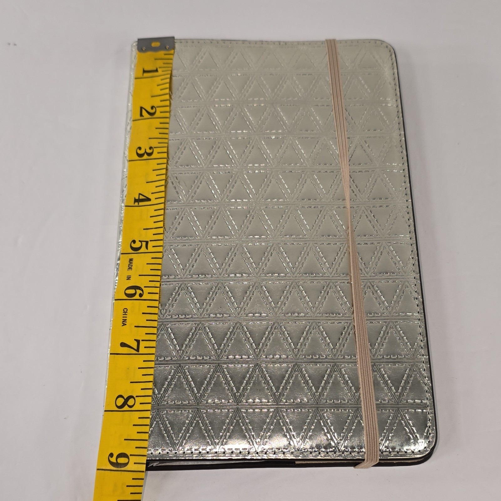 MICHAEL KORS Travel Accessories MD Leather Notebook Champagne Elastic Closure…