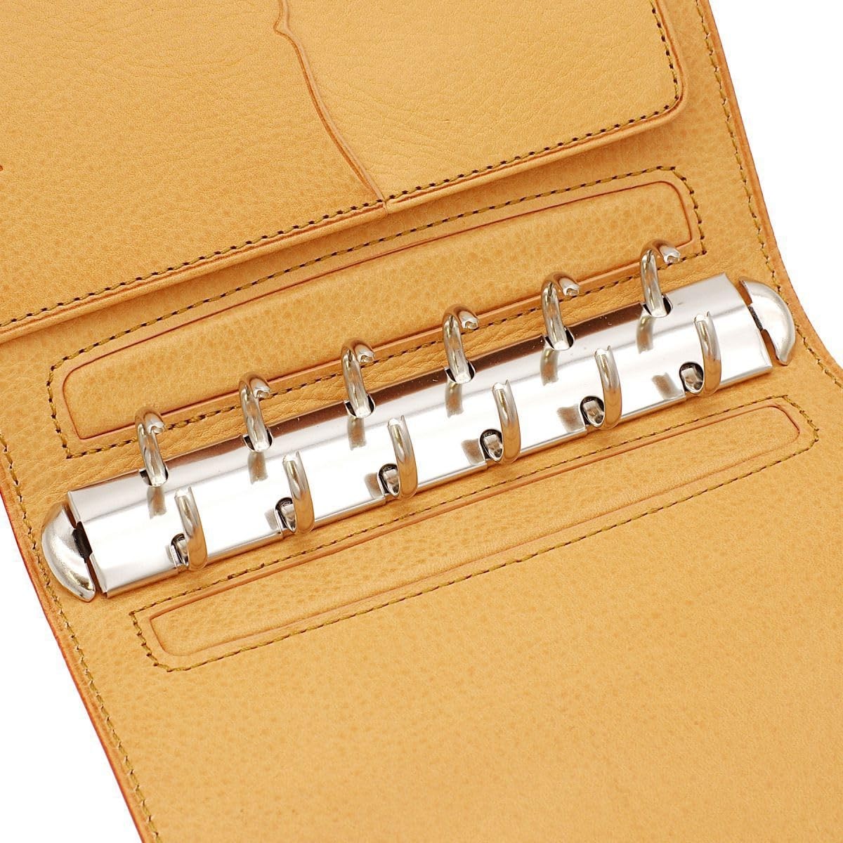 Breilio System Notebook Mini 6 Size Minerva Box Ring Diameter 20mm Belt Flap Nat