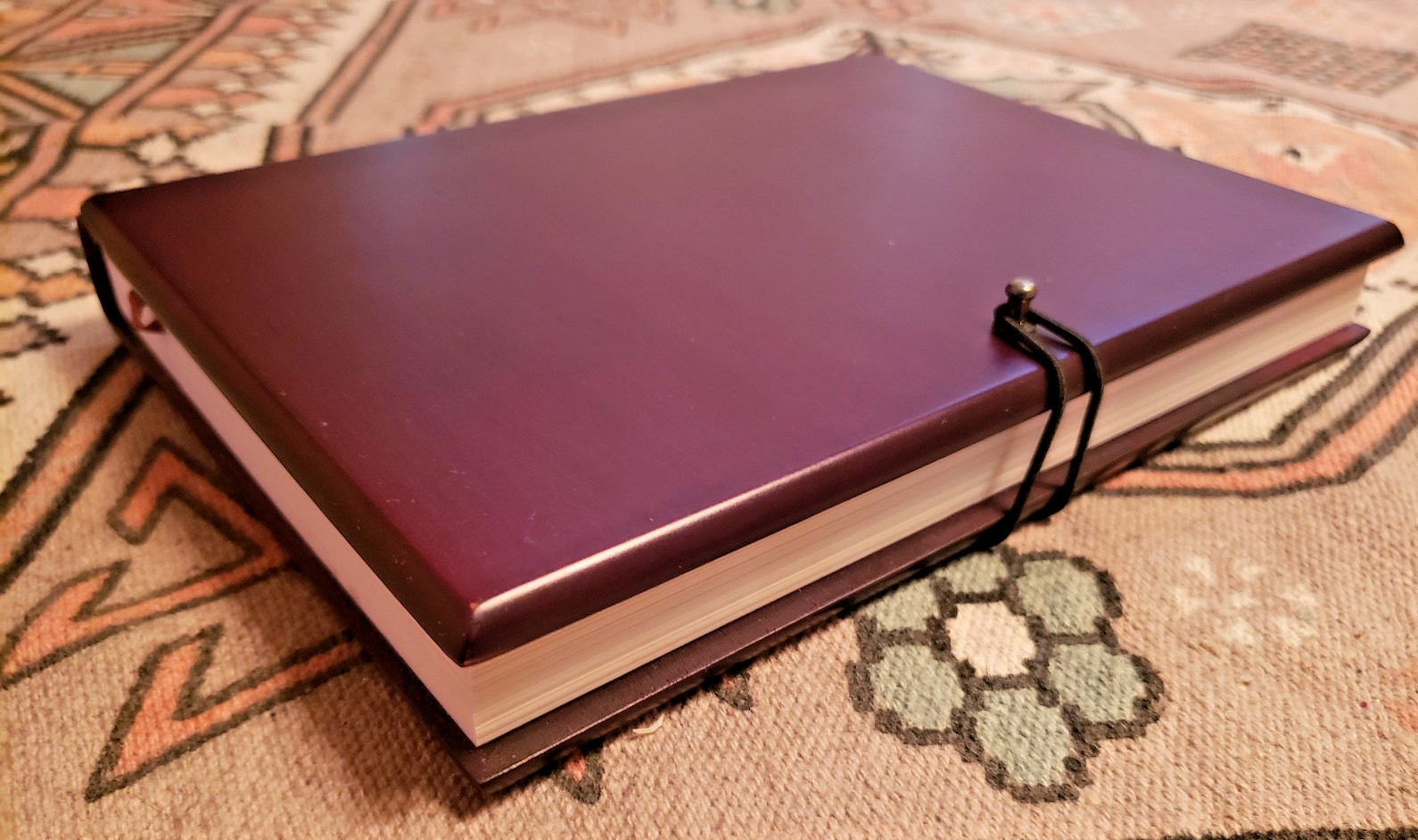 Penman Heirloom Wood Journal Cherry 240 Pages, never used, small wood scratch