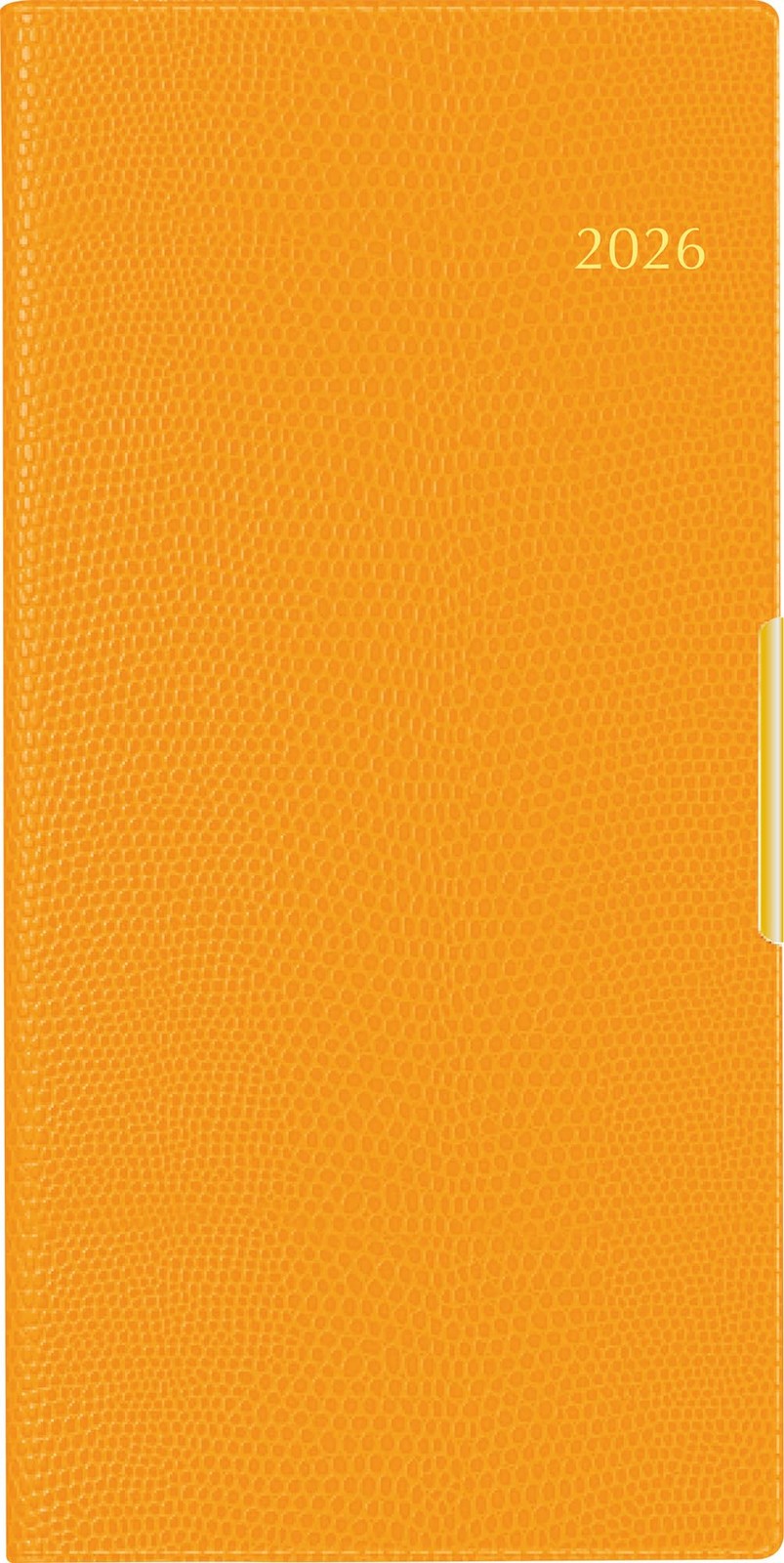 2026 Monthly Planner, Tees Slim Orange, No. 161, Starts November 2025