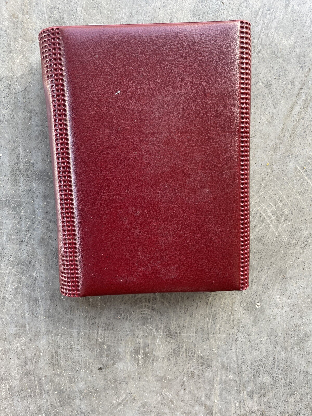 Day Runner Running Mate Edition Binder Planner Red 5×7 Vintage 1992