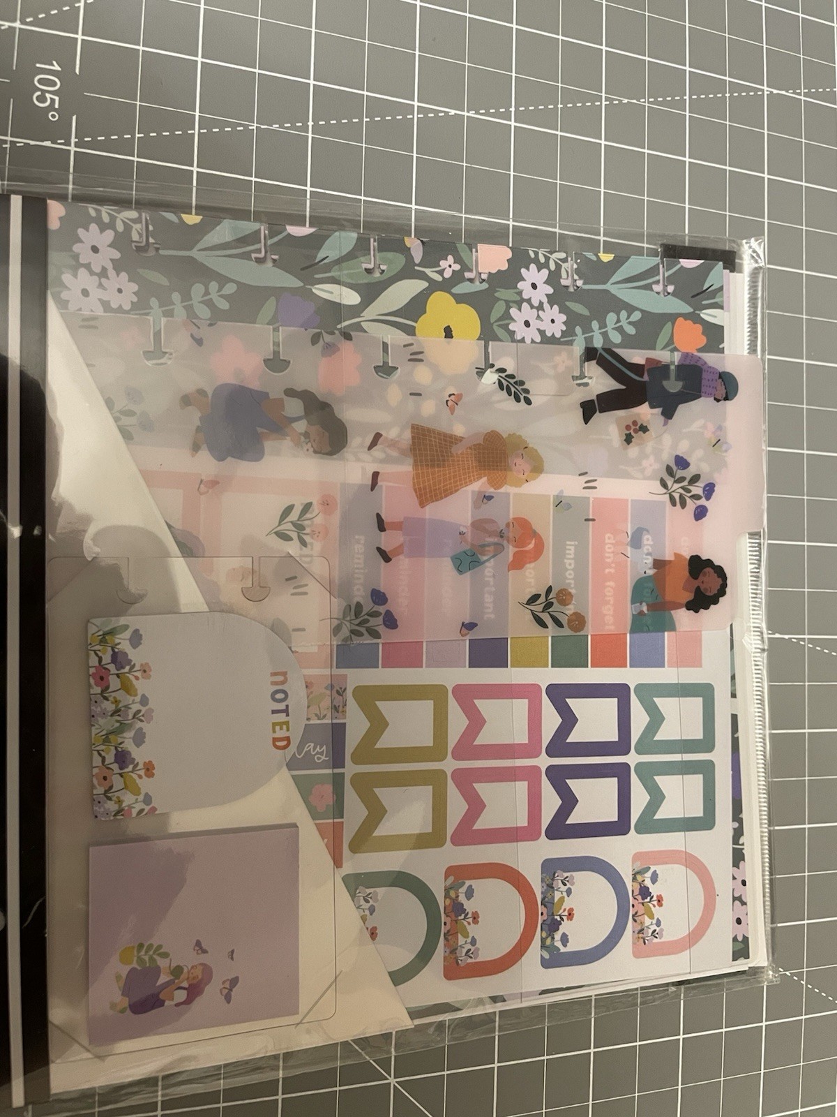 Happy Planner Accessories 9 Disc Classic Pack Love Every Season Squad Girls