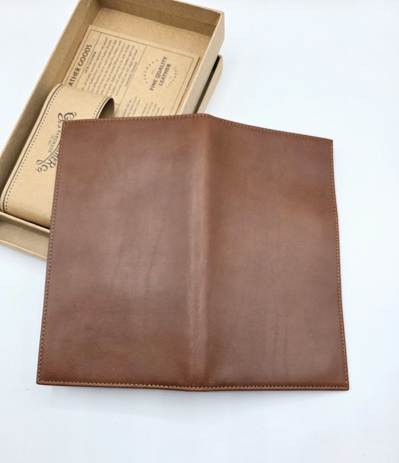 Galen Leather Wallet Insert for Standard-sized Travelers Notebook in Brown