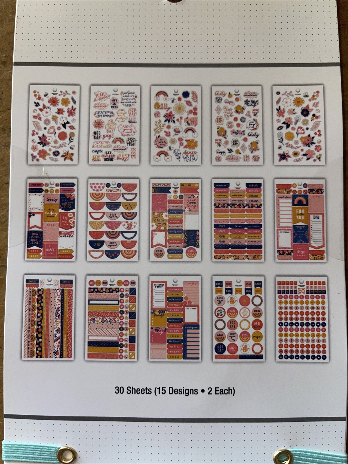 The Paper Studio Agenda 52 Hello Sunshine 1140 Pieces