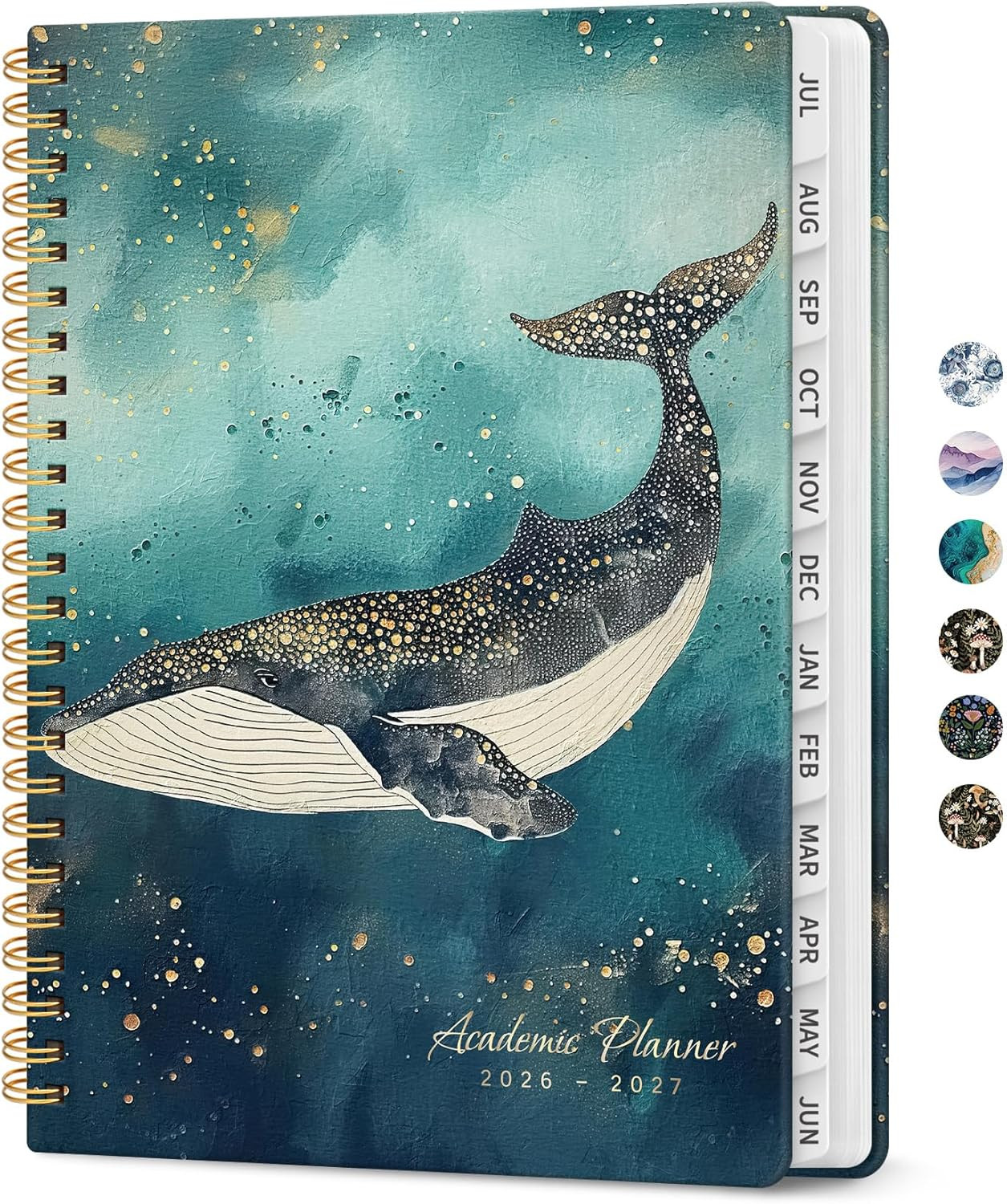 Planner 2026-2027, Academic Monthly and Weekly Calendar Planner for Women, July