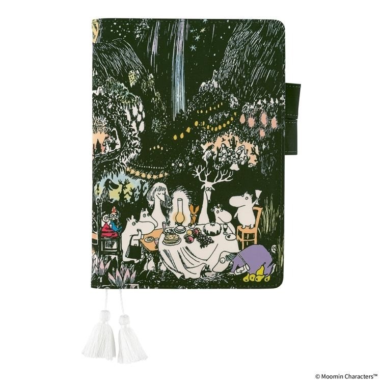 Hobonichi Techo Moomin Big Party Night Cousin Size A5 Planer cover