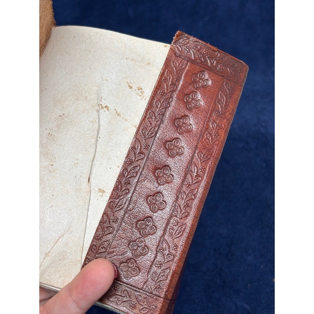 Handmade Leather Journal Notebook Diary Embossed Celtic Design Stone