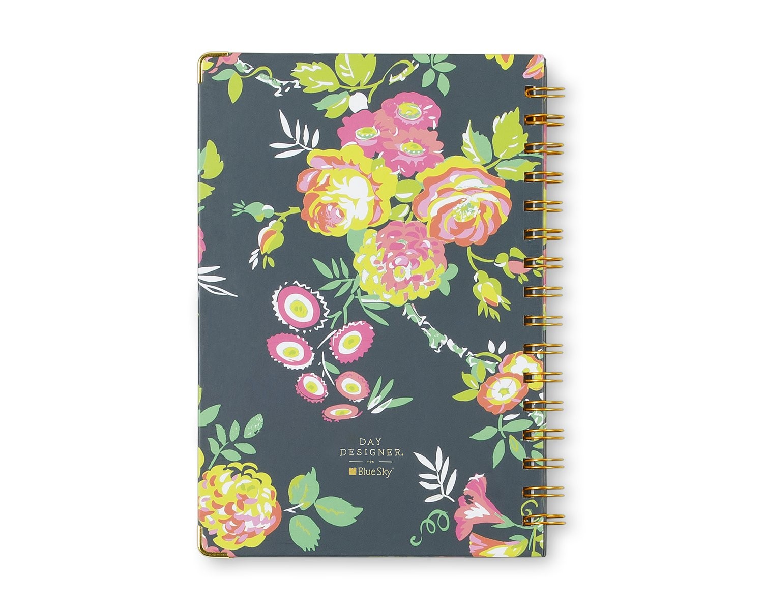 Blue Sky Day Designer for Notebook Journal, 160 Ruled Pages, Peyton Navy
