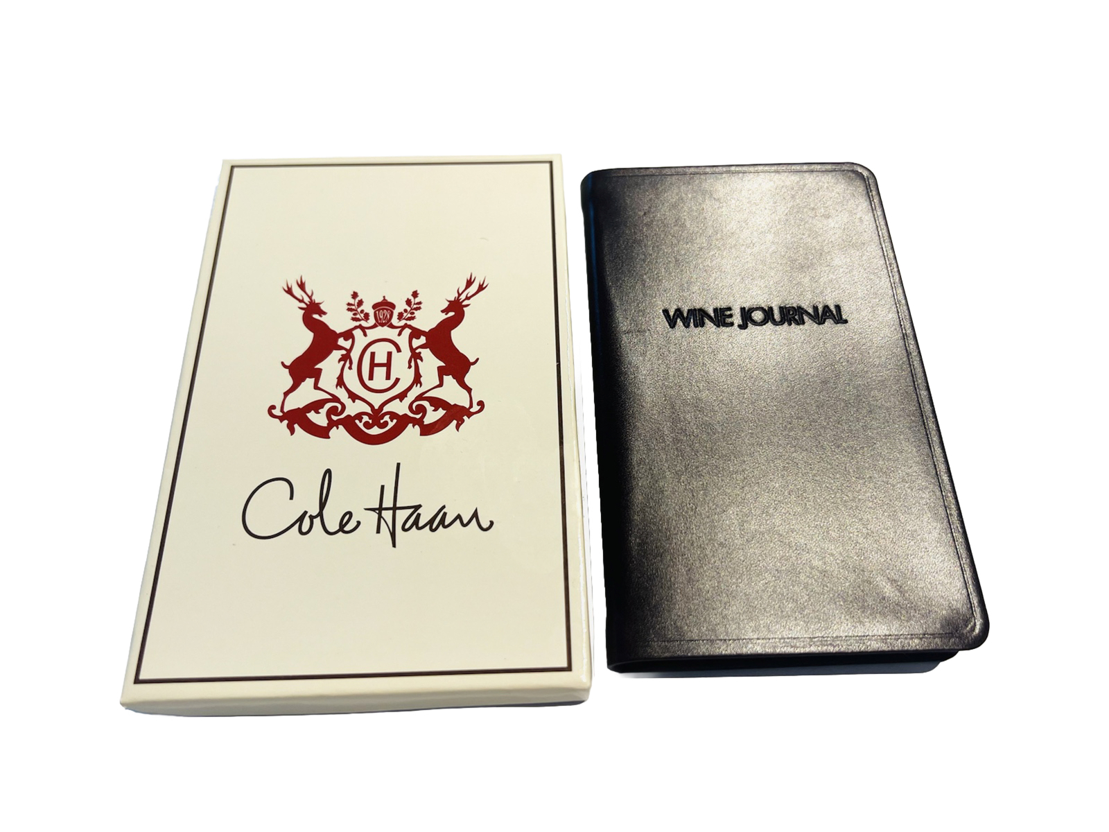 Cole Haan Brown Leather Wine Journal