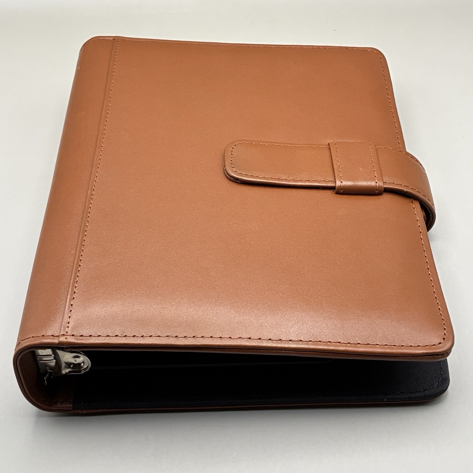 Day-Timer Original Personal Organizer System Starter Set British Tan Leather NEW