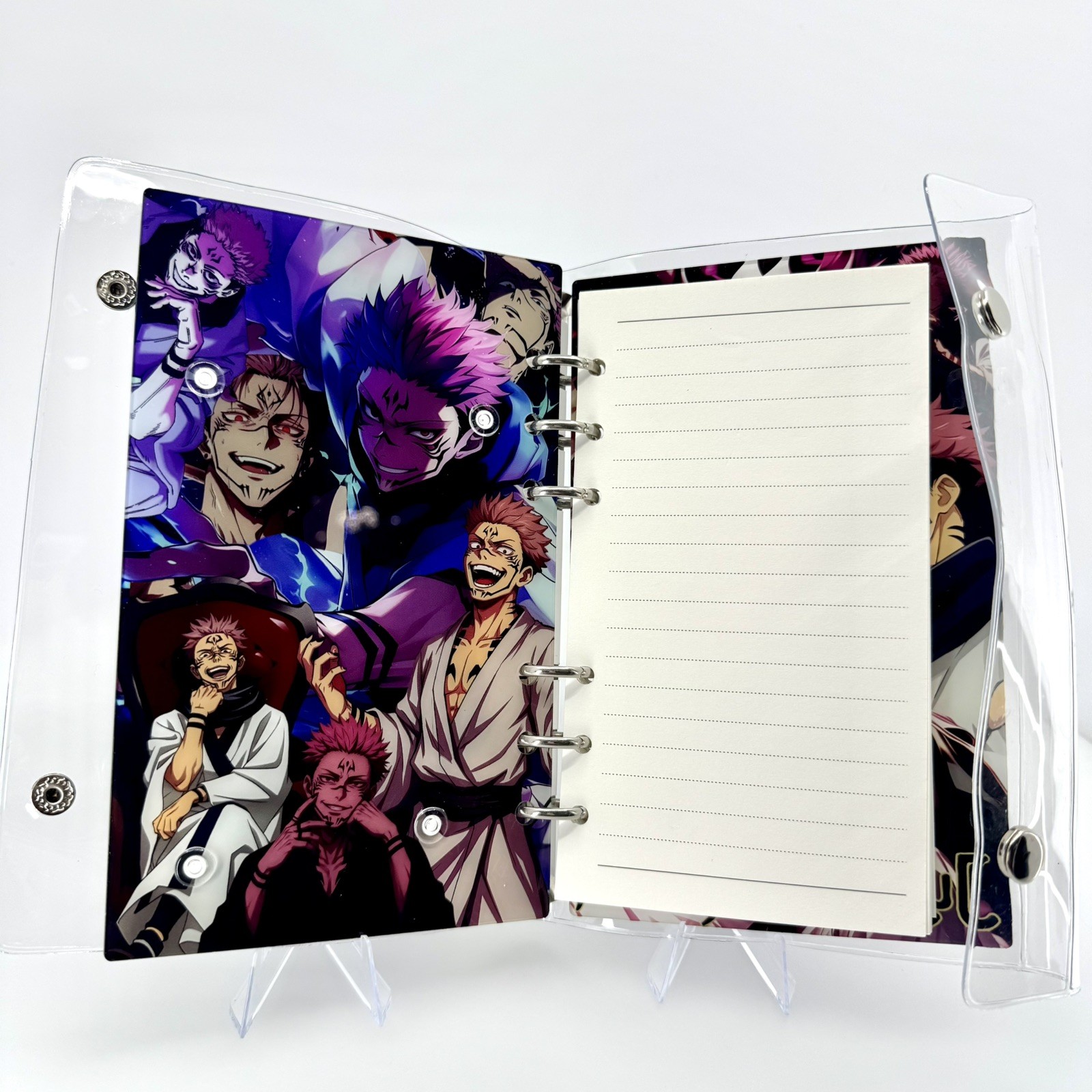 Sukuna JJK Jujutsu Kaisen Anime Acrylic Shaker Notebook (B6 size)