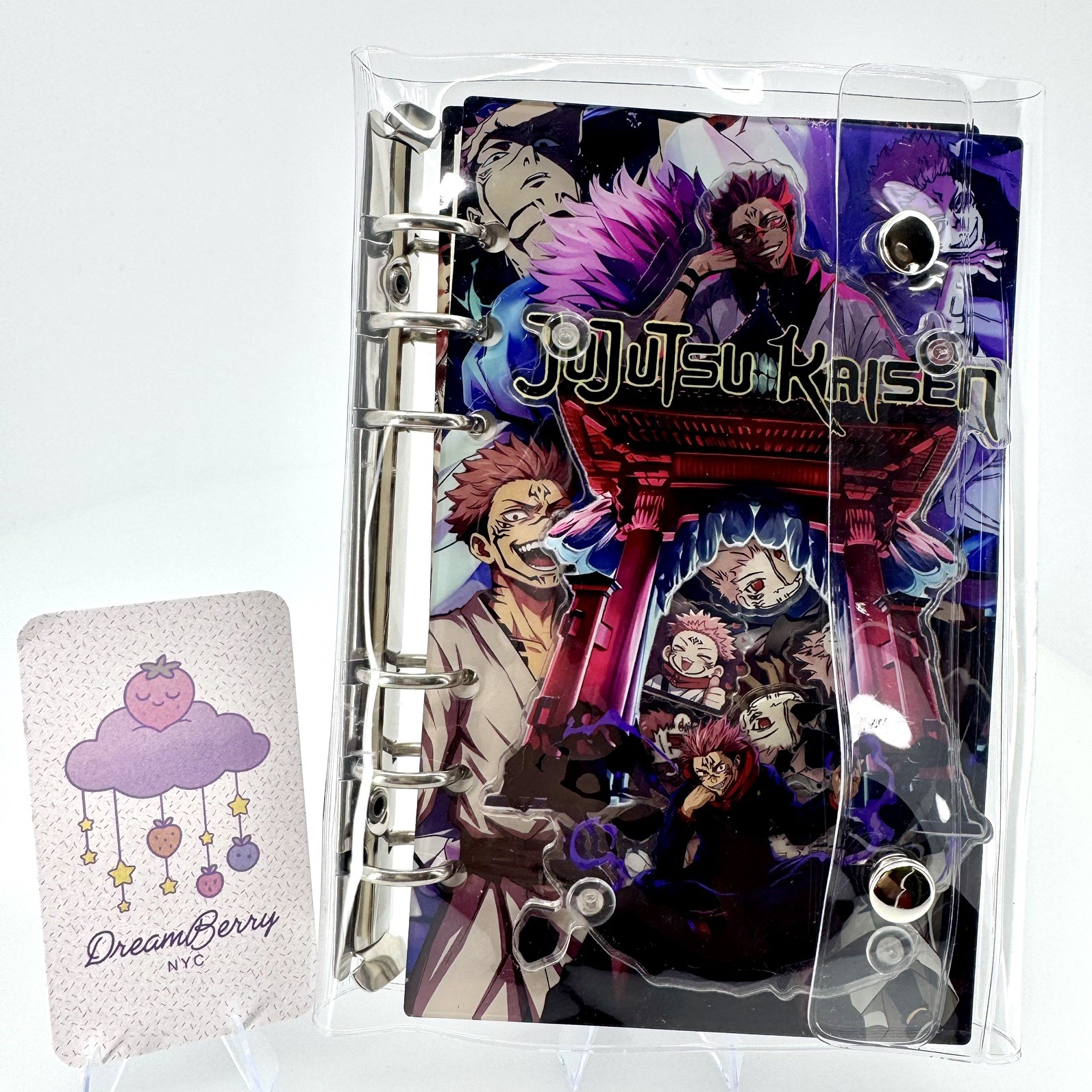 Sukuna JJK Jujutsu Kaisen Anime Acrylic Shaker Notebook (B6 size)