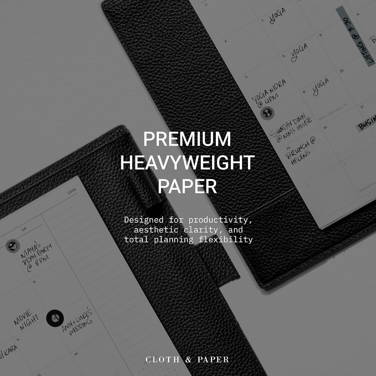 2026 Monthly Planner Inserts | Personal Size 3.75 x 6.75 Inches | Minimalist …