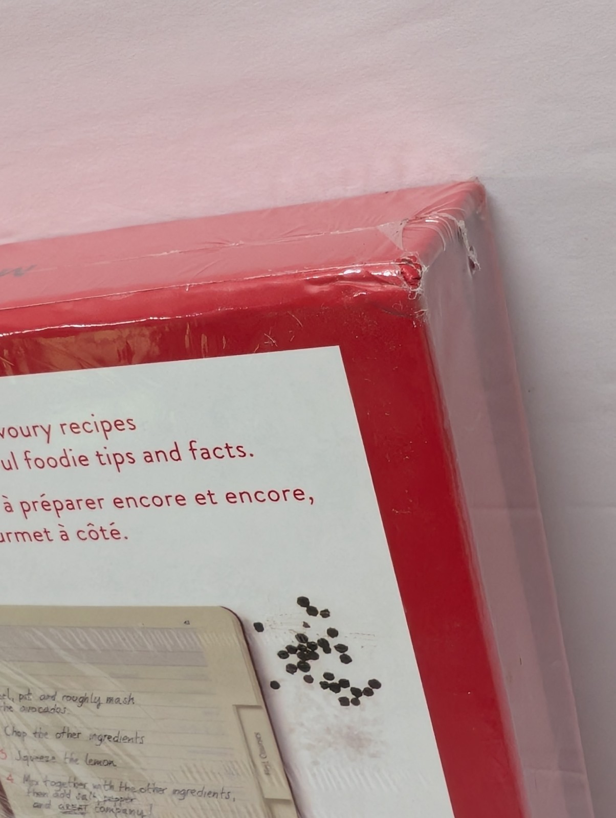Moleskine Recipe Journal Notebook Scarlet Red Sealed New – Read Desc