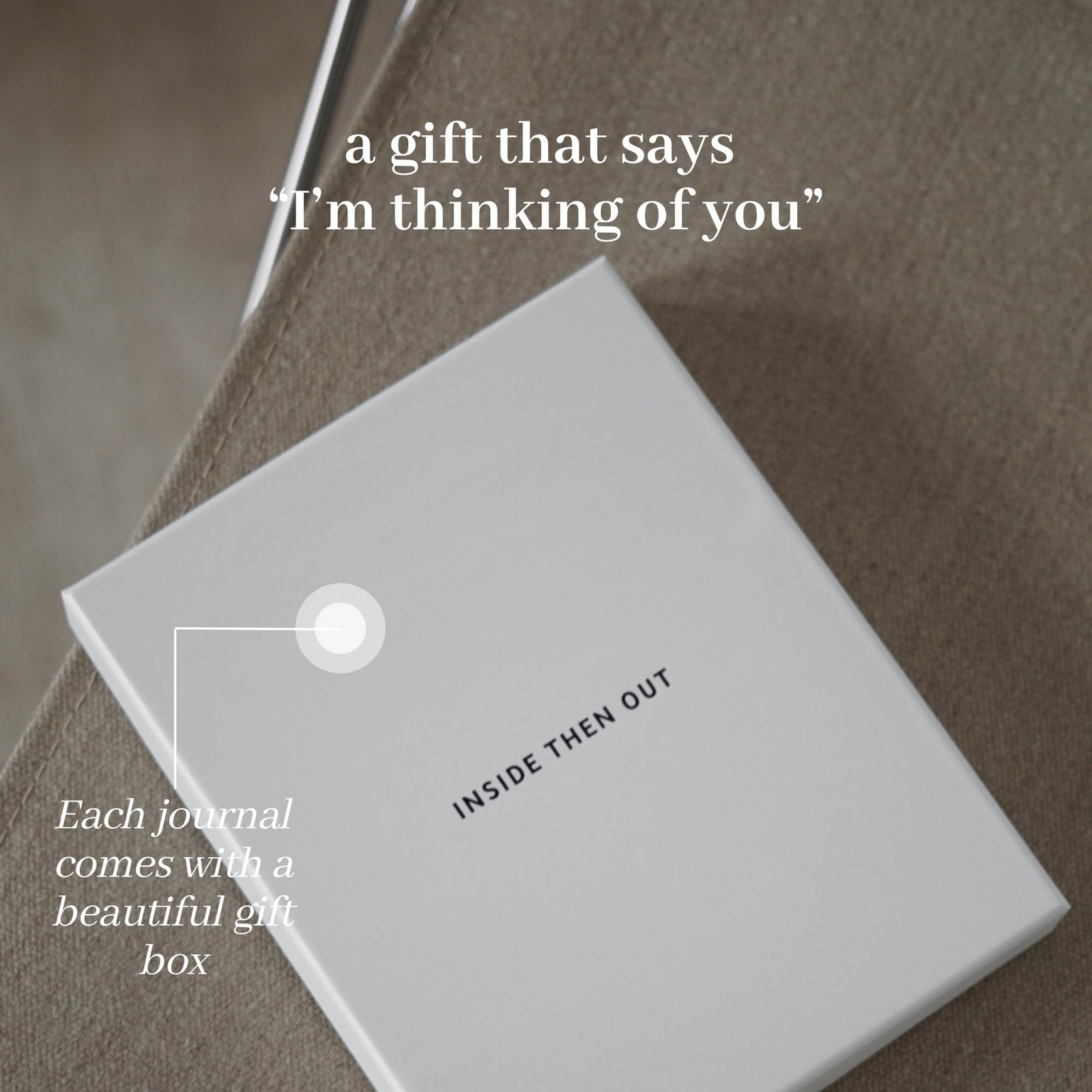 INSIDE THEN OUT Better Every Day Journal – Guided Daily with Black