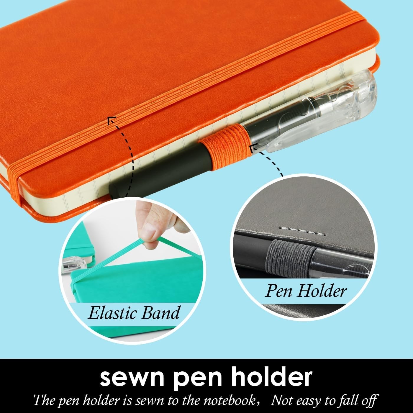Travel-Friendly Mini Journals – 3-Pack Perfect for Lists, Notes & Mood Tracking