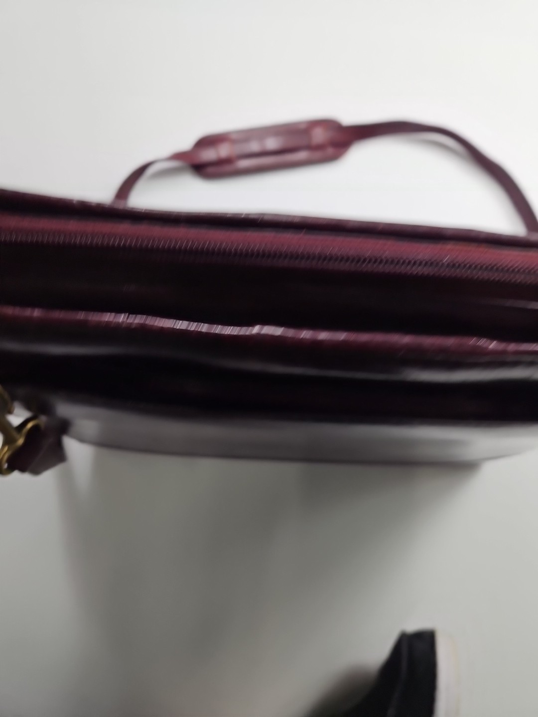 Vtg Franklin Covey 7 Ring Binder Planner Organizer Handles Zip Tote Strap