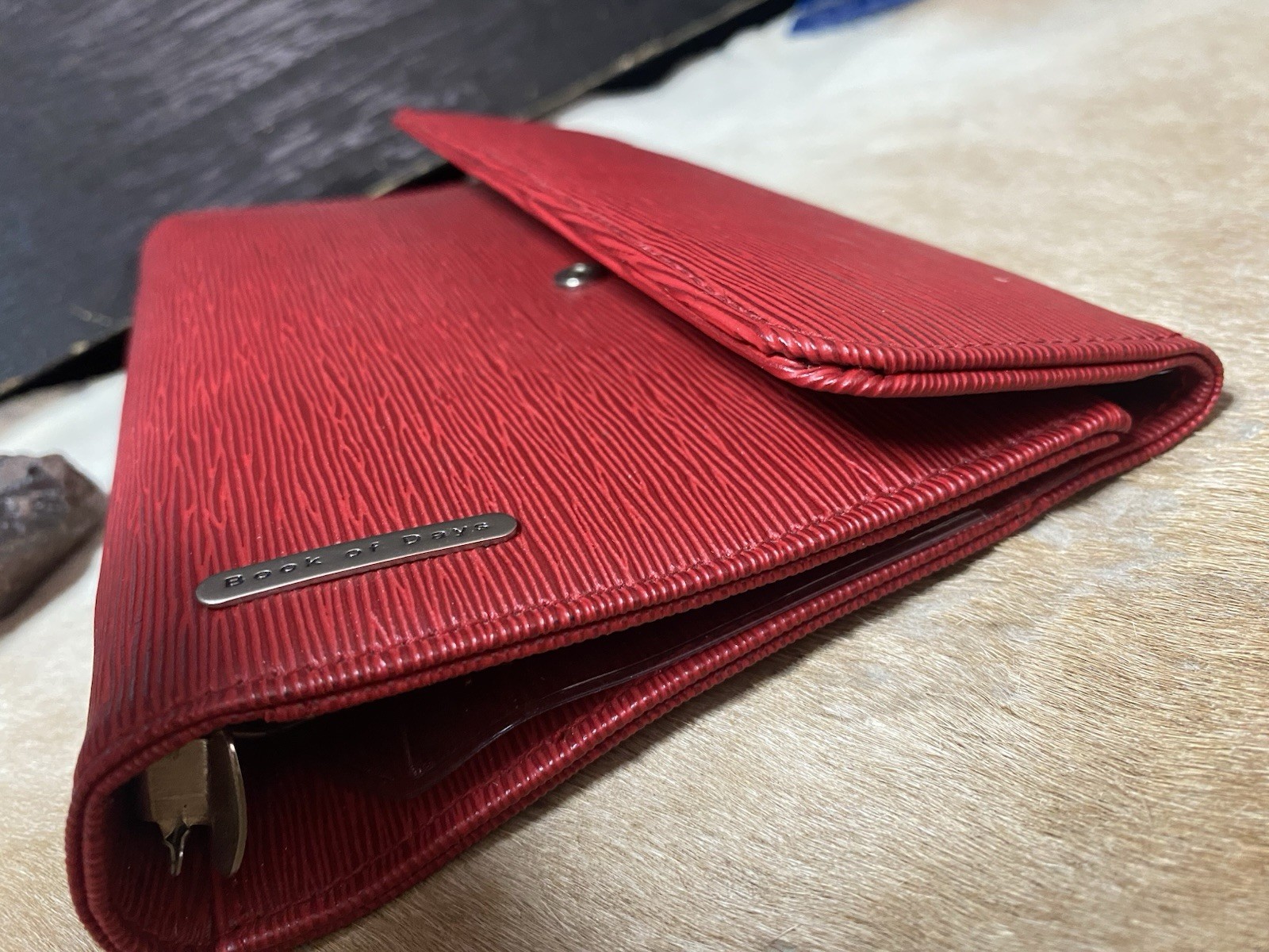 Red A6 Planner Agenda A Book Of Days