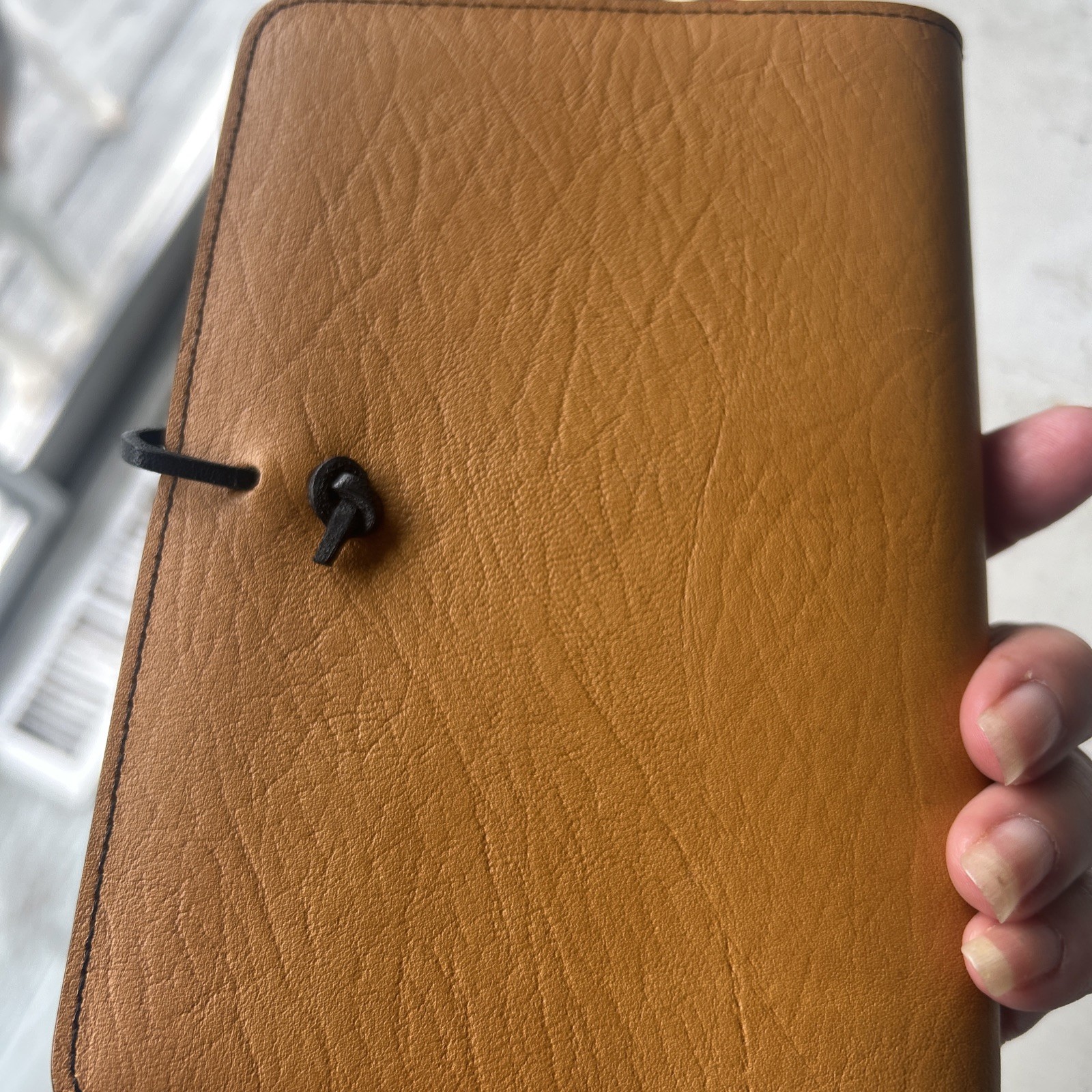 oberon design leather journal