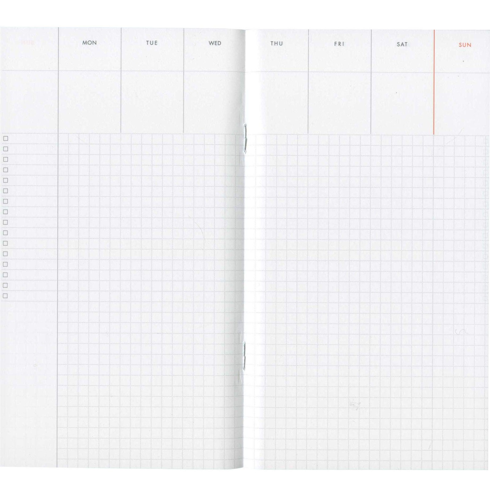 A5 Slim Function Notebook FREEFIELD VERTICAL Luddite