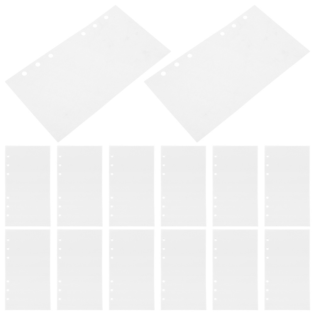 50 Sheets Handbook Sticker Collection Collecting Album A6 Blank Refill Page