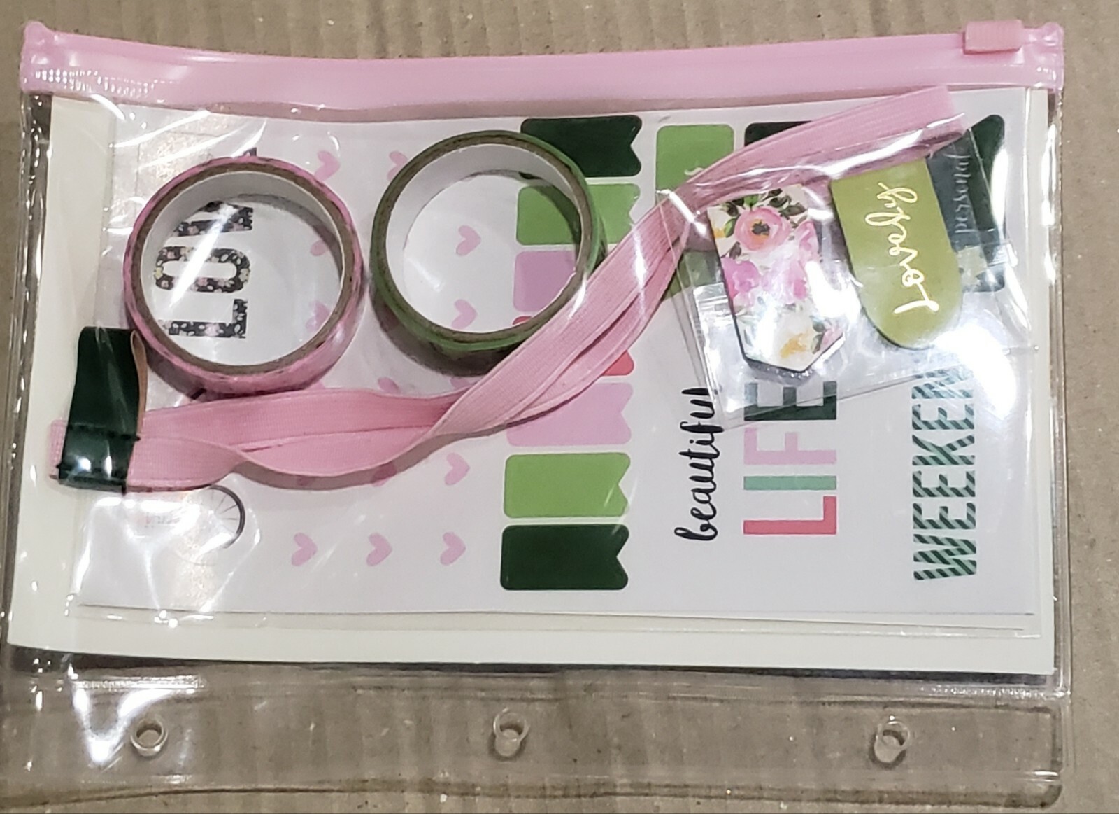 Pen + Gear Small Journal Kit 32 Pieces Pink