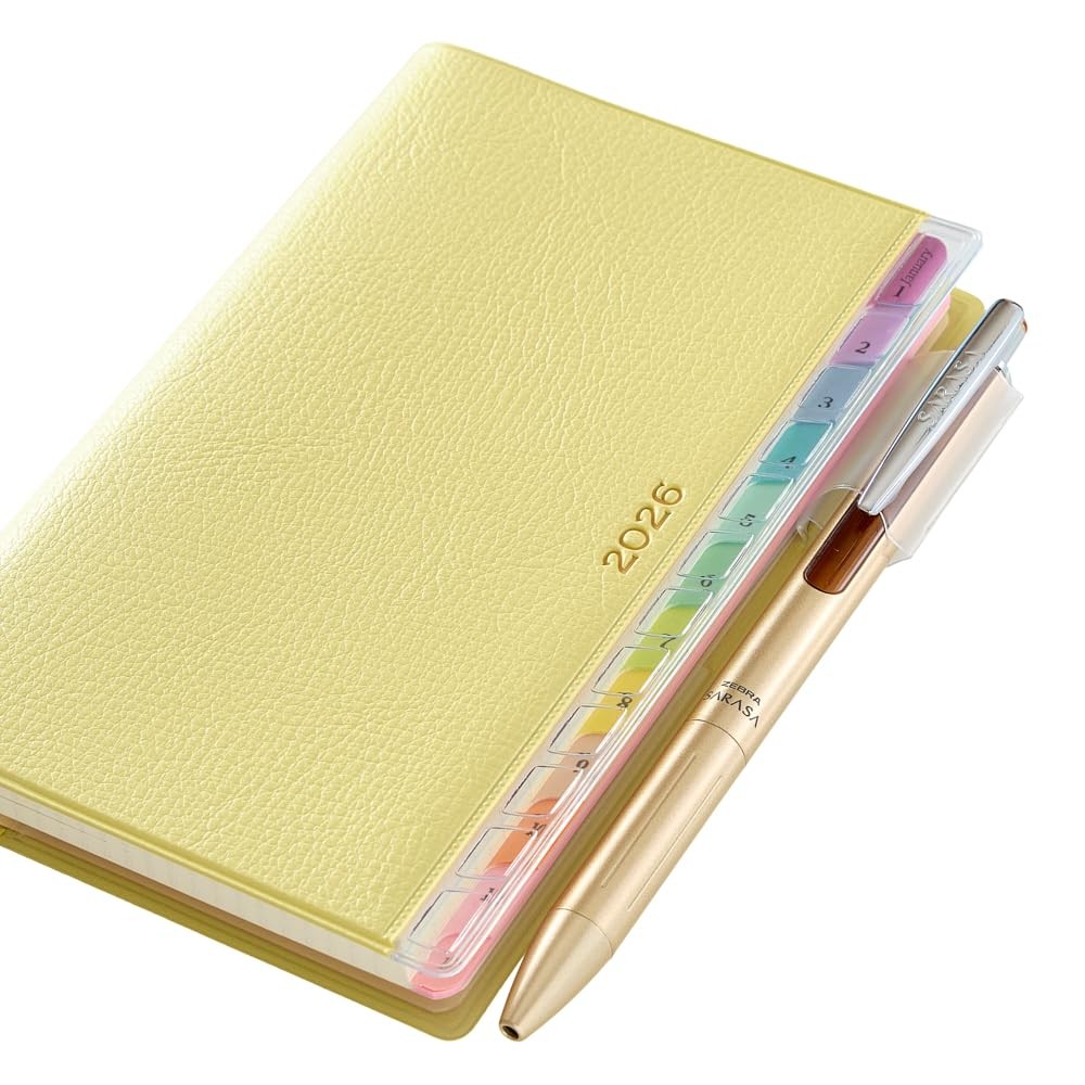 NOLTY Pagem Planner 2026 Weekly Grid Memo Pad, Lime Green, 2193