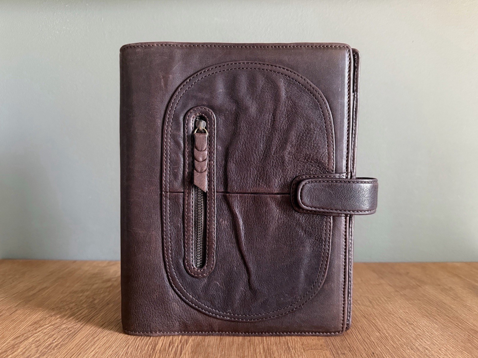 Filofax Siena A5 Organiser Vintage Antiqued Leather