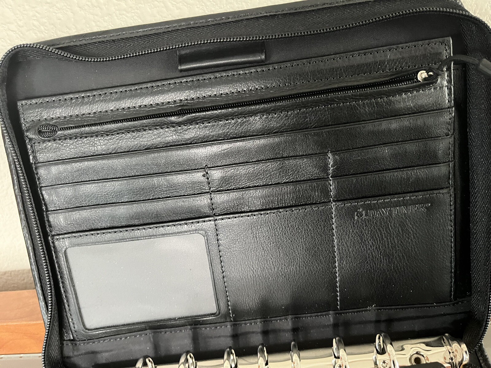 Leather Zippered Planer Black Cover