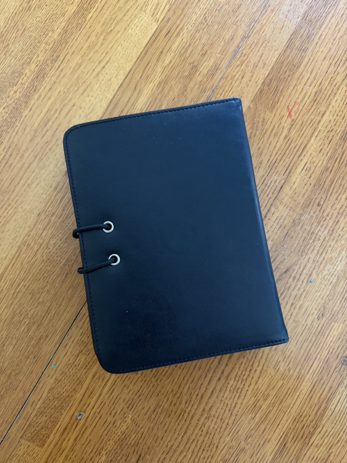 Vintage Y2K Disney Day timer Black Faux Leather Planner