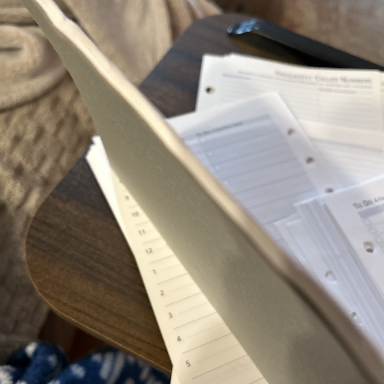 At-A-Glance (Notes, Dates, To-Do) #s in description 5-1/2 x 8-1/2″, 7-hole punch