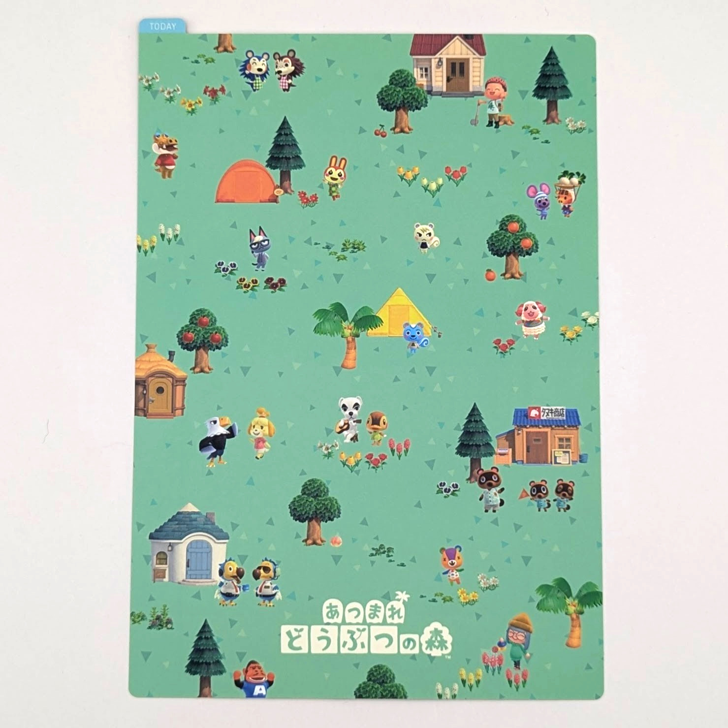 Hobonichi Pencil Board Animal Crossing For A5 Cousin 2020 Unused