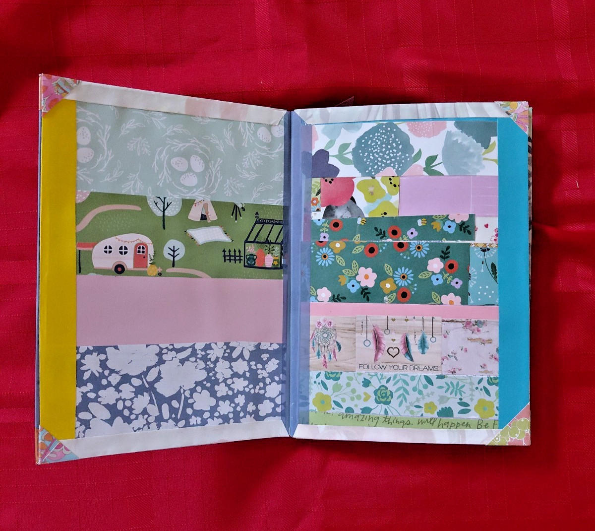 Handcrafted Art Love Journal 32 Naked pgs. Green Eco-Creation Sustainable (qs)