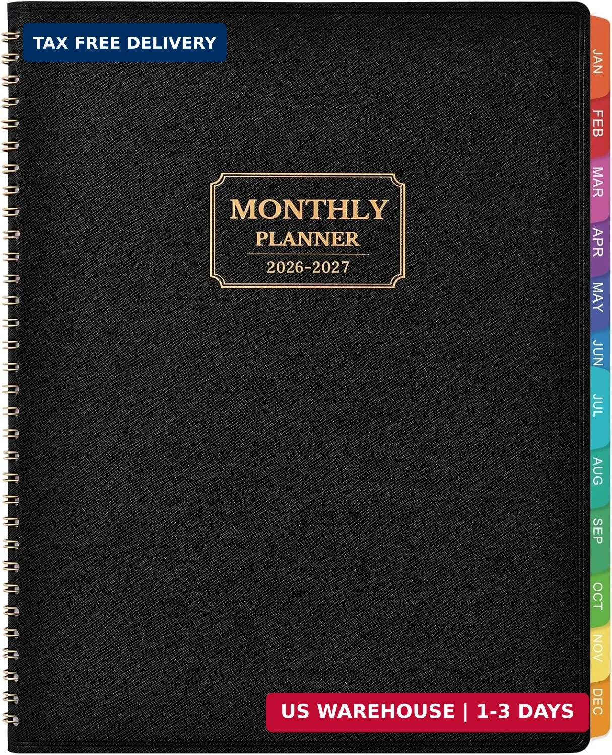 Monthly Planner 2026-2027 – Planner 2026-2027, Jul. 2026 – Dec.2027, 18 Monthly
