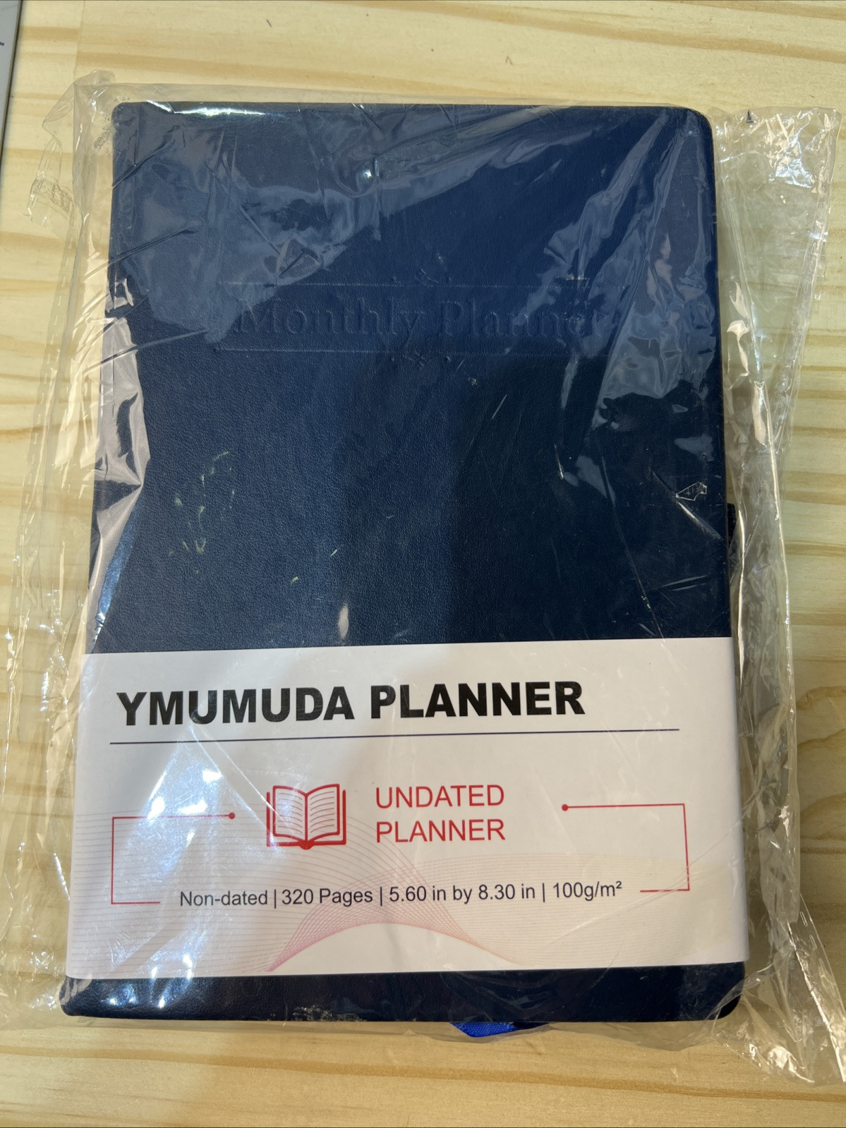 YMUMUDA UNDATED PLANNER WEEKLY MONTHLY 320 PAGES 5.6″ x 8.3″ Blue