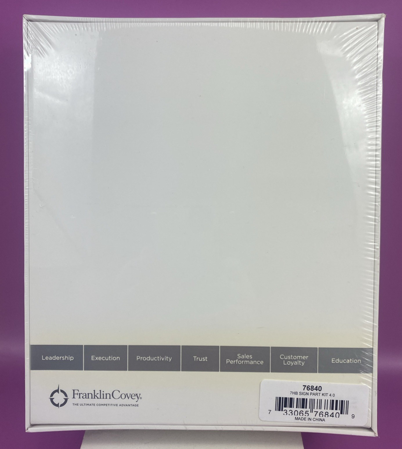 New Franklin Covey The Ultimate Competitive Advantage Participant Kit 4.0