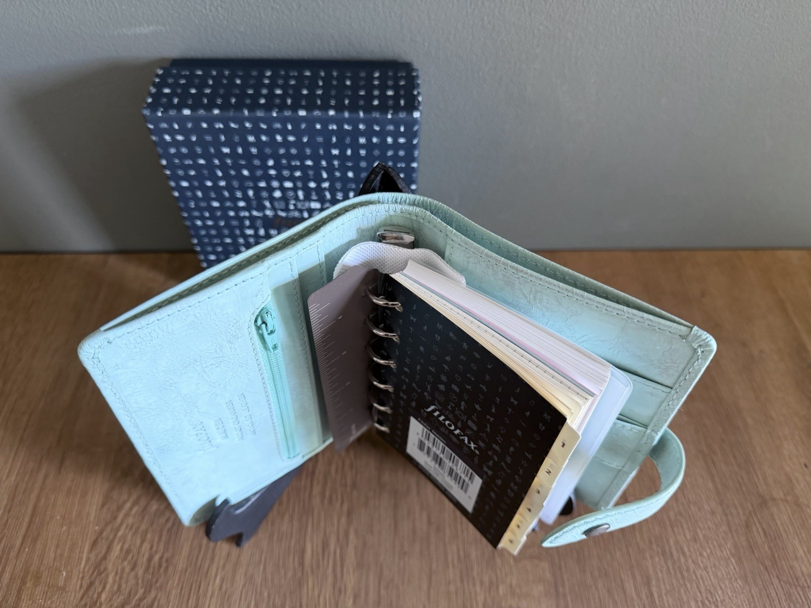Filofax Malden Pocket Duck Egg